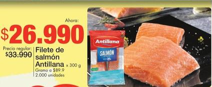 Oferta de Antillana - Filete De Salmón por $26990 en Metro