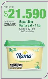 Oferta de Rama - Esparcible Sal X 1 Kg por $21590 en Jumbo