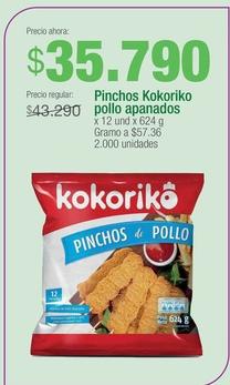 Oferta de Kokoriko - Pinchos Pollo Apanados por $35790 en Jumbo