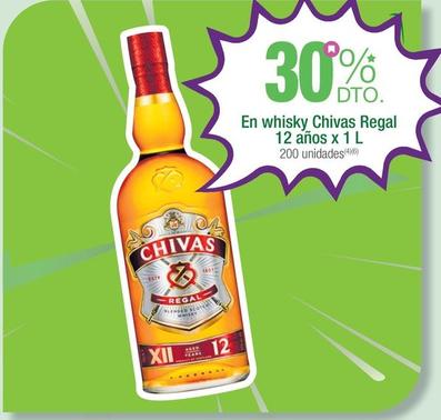 Oferta de Chivas Regal - En Whisky 12 Años X 1 L en Jumbo