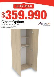 Oferta de Moduofi - Clóset Optimo por $359990 en Metro