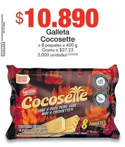Oferta de Cocosette - Galleta por $10890 en Metro