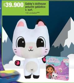 Oferta de Gabby'S Dollhouse Peluche Gatástico V. Surt. por $39900 en Jumbo