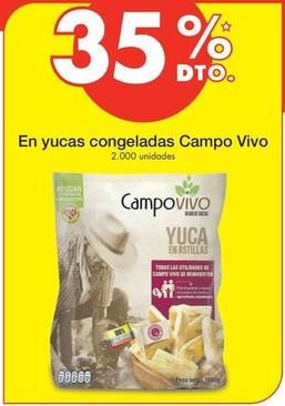Oferta de Campo Vivo - En Yucas Congeladas en Metro