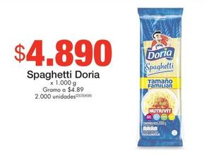 Oferta de Doria - Spaghetti por $4890 en Metro