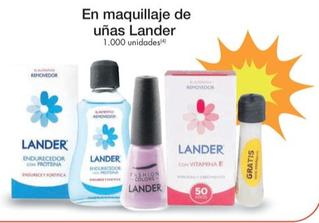Oferta de Lander - En Maquillaje De Unas en Metro