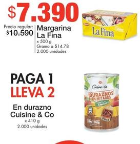 Oferta de La Fina - Margarina por $7390 en Metro