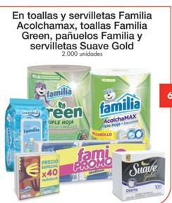 Oferta de Familia - En Toallas Y Servilletas Acolchamax , Toallas Green , Panuelos Y Servilletas Suave Gold en Metro
