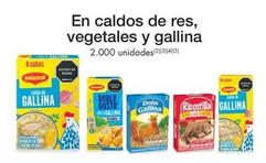 Oferta de En Caldos De Res , Vegetales Y Gallina en Metro