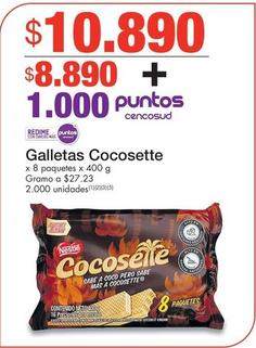 Oferta de Cocosette - Galletas por $10890 en Metro