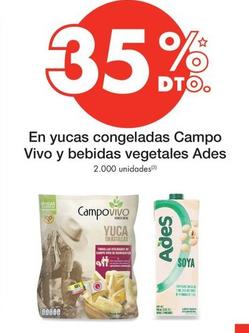 Oferta de Ades - En Yucas Congelados Campo Vivo Y Bebidas Vegetales en Metro