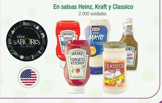 Oferta de Heinz - En Salsas , Kraft Y Classico en Jumbo
