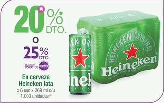 Oferta de Heineken - En Cerveza Lata en Jumbo