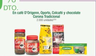 Oferta de D'Origenn, Oporto, Colcafe, Corona Tradicional - En Café Y Chocolate en Jumbo