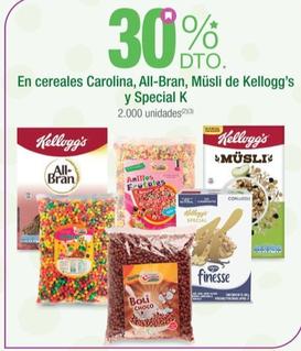 Oferta de Carolina, All-Bran, Musli De Kellogg's Y Special K - En Cereales en Jumbo