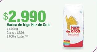 Oferta de Haz De Oros - Harina De Trigo por $2990 en Jumbo