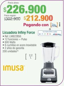 Oferta de Imusa - Licuadora Infiny Force por $226900 en Jumbo