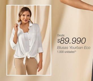 Oferta de Yourban Eco - Blusas por $89990 en Jumbo