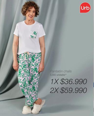 Oferta de Urb - Pantalon Chalis por $36990 en Jumbo