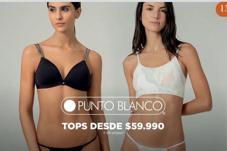 Oferta de Punto Blanco - Tops por $59990 en Jumbo