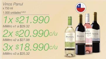 Oferta de Panul - Vinos por $21990 en Jumbo
