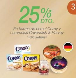 Oferta de Corny - En Barras De Cereal Y Caramelos Cavandish & Harvey en Jumbo