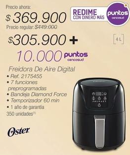 Oferta de Oster - Freidora De Aire Digital por $369900 en Jumbo