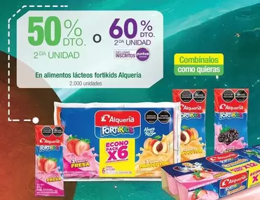 Oferta de Alquería - En Alimentos Lácteos Fortikids en Jumbo