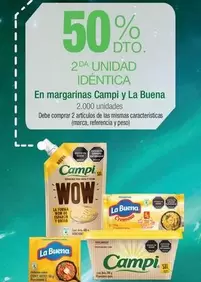 Oferta de Campi/La Buena - En Margarinas en Jumbo