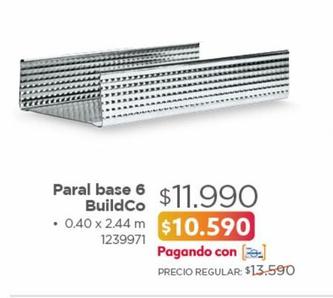 Oferta de Paral Base 6 0.40 x 2.44M por $10590 en Easy
