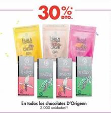 Oferta de En todos los chocolates D’Origenn en Metro