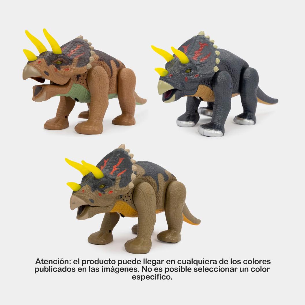 Oferta de Dinosaurio triceratops con movimiento, luz y sonido (surtido) por $69900 en Panamericana