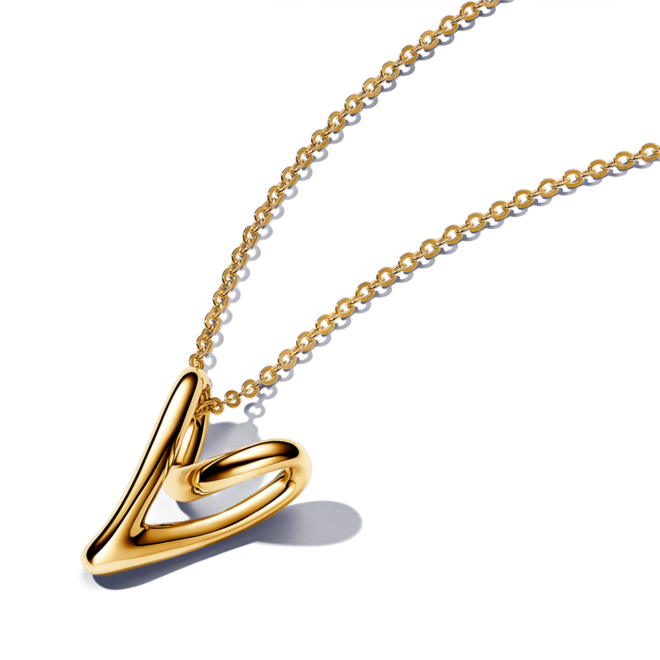 Oferta de Collar Corazón Forma Orgánica Oro por $1517000 en Pandora