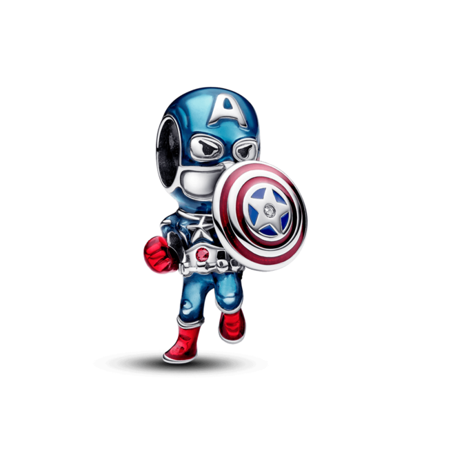 Oferta de Charm Capitán América de Los Vengadores de Marvel por $487900 en Pandora