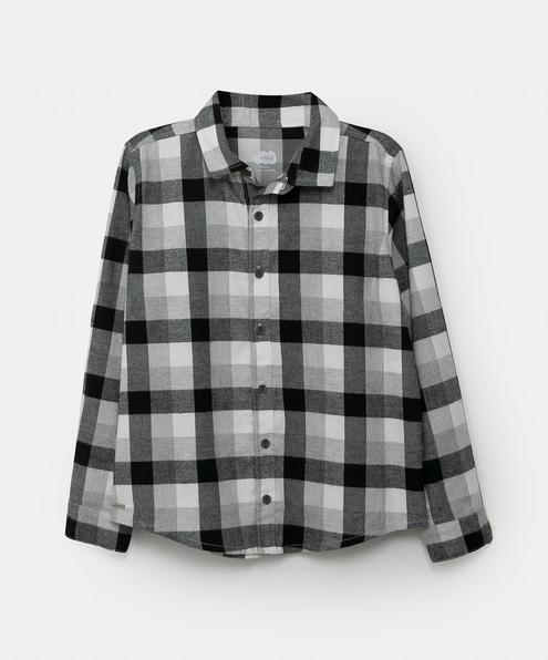Oferta de Camisa leñadora para niño color negro por $49995 en Polito