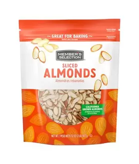 Oferta de Member's Selection Almendras Laminadas de California - Para Recetas y Toppings 907 g / 32 oz por $37900 en PriceSmart