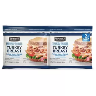 Oferta de Member's Selection Pechuga de Pavo Ahumada 2 Unidades / 340 g / 12 oz por $43900 en PriceSmart