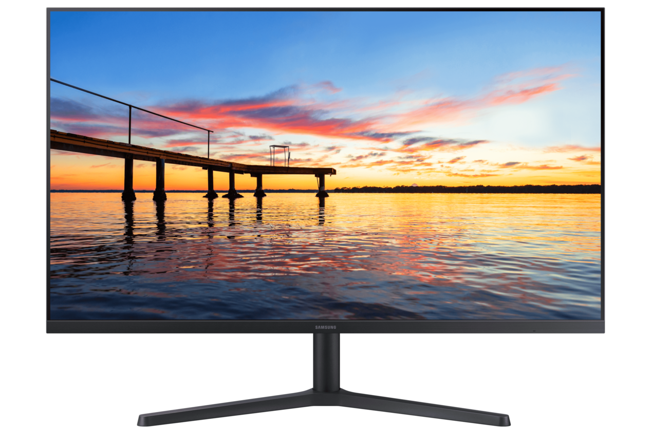 Oferta de Monitor Essential de 32" con diseño sin bordes por $1199900 en Samsung