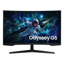 Oferta de Monitor 32 Odyssey CG550 QHD Tasa de refresco de 165Hz y Tiempo de respuesta de 1 ms por $840000 en Samsung