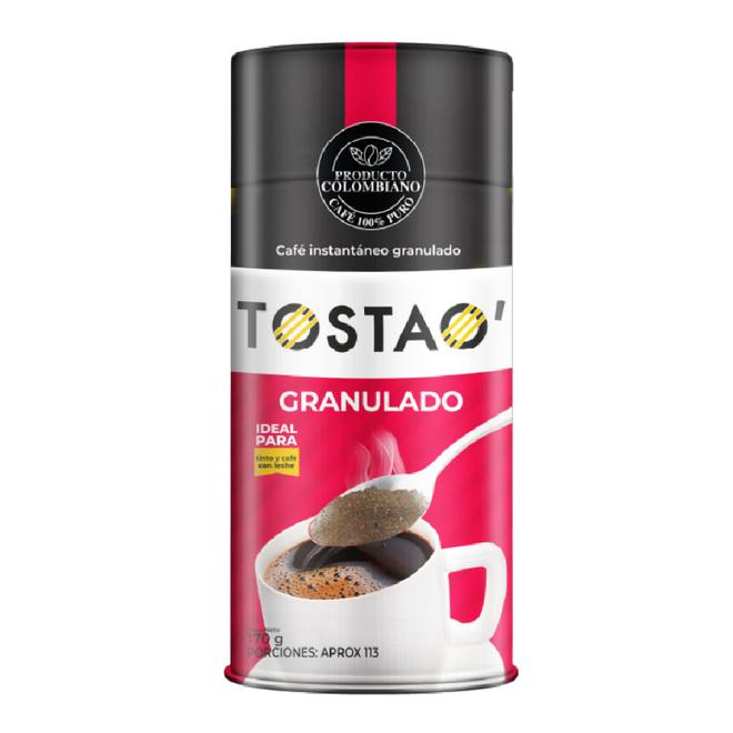 Oferta de CAFE TOSTAO INST GRANULADO 170gr por $20880 en Superdroguería Olímpica