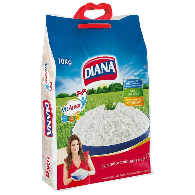 Oferta de Arroz Diana 10 Kg por $41650 en Superdroguería Olímpica