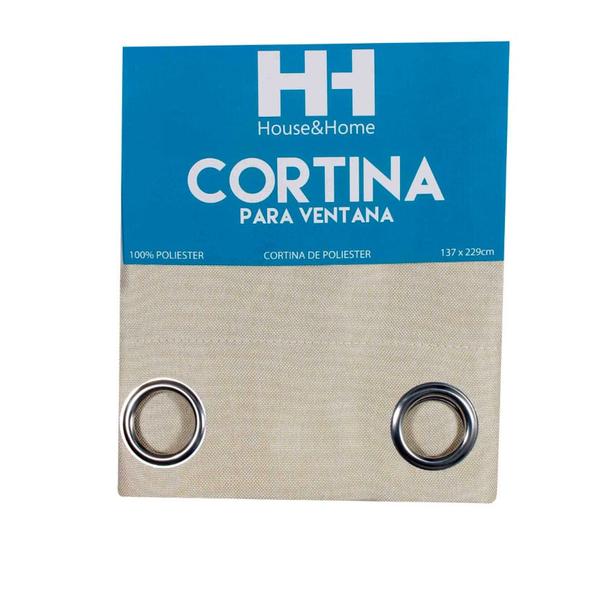 Oferta de Cortina H&H 229X137Xcm 425-64666 por $99900 en Superdroguería Olímpica