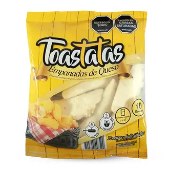 Oferta de EMPANADAS DE QUESO TOASTATAS 10 UN X400G por $9990 en Tiendas D1