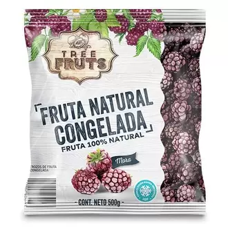 Oferta de MORA CONGELADA TREE FRUTS 500 G por $5690 en Tiendas D1