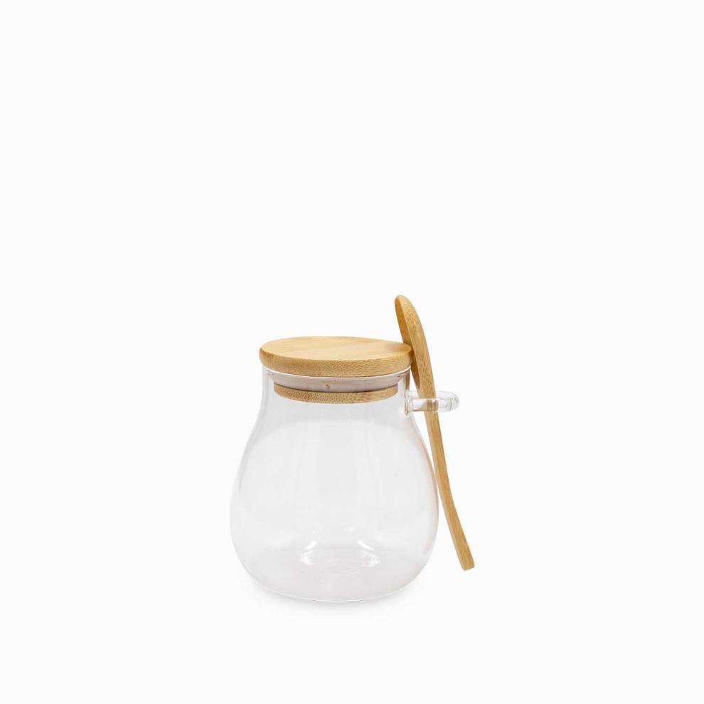 Oferta de Recipiente con cuchara en bambú pequeño por $42950 en Ambiente Gourmet