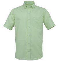 Oferta de Camisa De Rayas En Silueta Regular Color Verde Claro Cme 1110R por $71910 en VO5