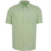 Oferta de Camisa De Rayas En Silueta Regular Color Verde Claro Cme 1110R por $79900 en VO5