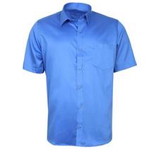 Oferta de Camisa Manga Corta En Silueta Regular Color Azul Cme 06623 por $114900 en VO5