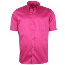Oferta de Camisa Manga Corta En Silueta Regular Color Rosado Cme 06623 por $103410 en VO5