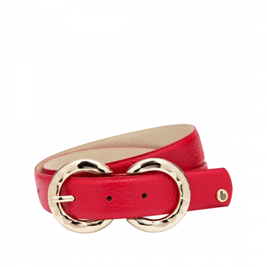 Oferta de Cinturón en cuero color rojo achiote por $85900 en Bon-Bonite